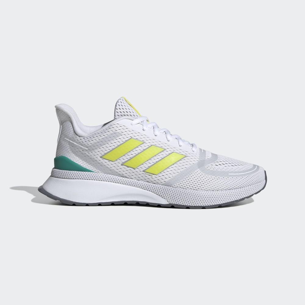 Adidas Men's Nova Running Shoes White/Yellow/Green Ireland EG3164